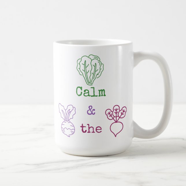 Romaine Calm & Turnip Kaffeetasse (Rechts)