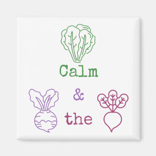 Romaine Calm & Turnip Magnet