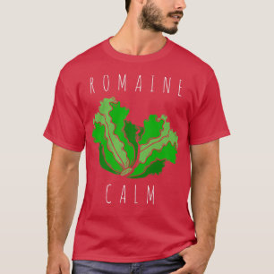 Romaine Calm Vegan Vegetarier Gartenpuppe T-Shirt