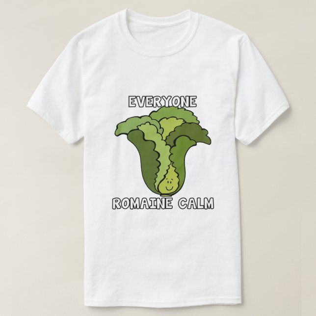 Romaine-Ruhe T-Shirt (Design vorne)