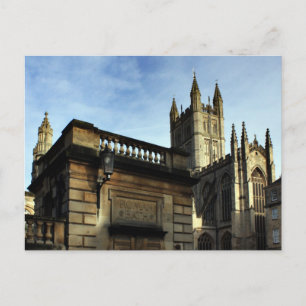 Roman Bath, England Postkarte