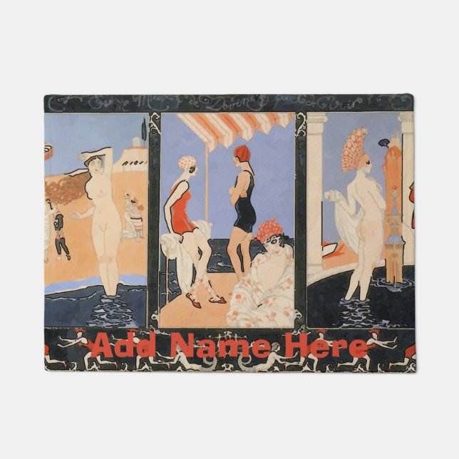 Roman Bath Floor Mat Fußmatte (Vorderseite)