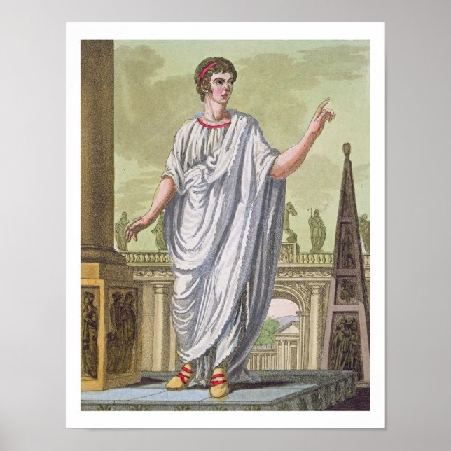 Roman Citizen Claiming Anstellung von 'L'Antica Poster (Vorne)