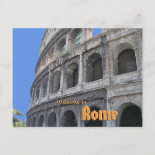 Roman Coliseum Postkarte