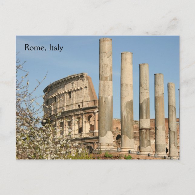 Roman Coliseum Postkarte (Vorderseite)