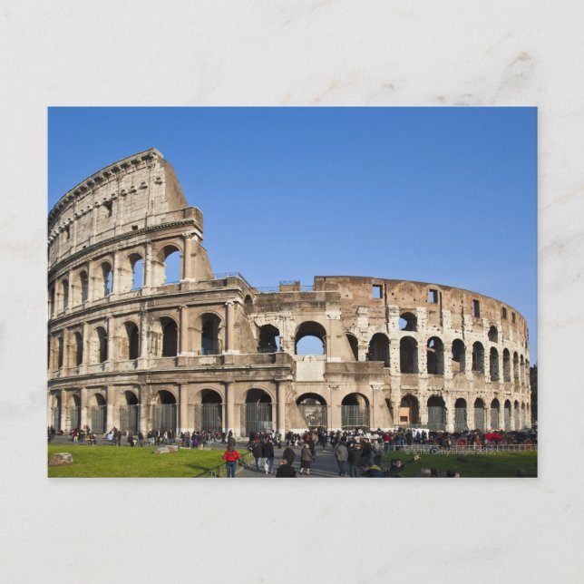Roman Coliseum Postkarte (Vorderseite)