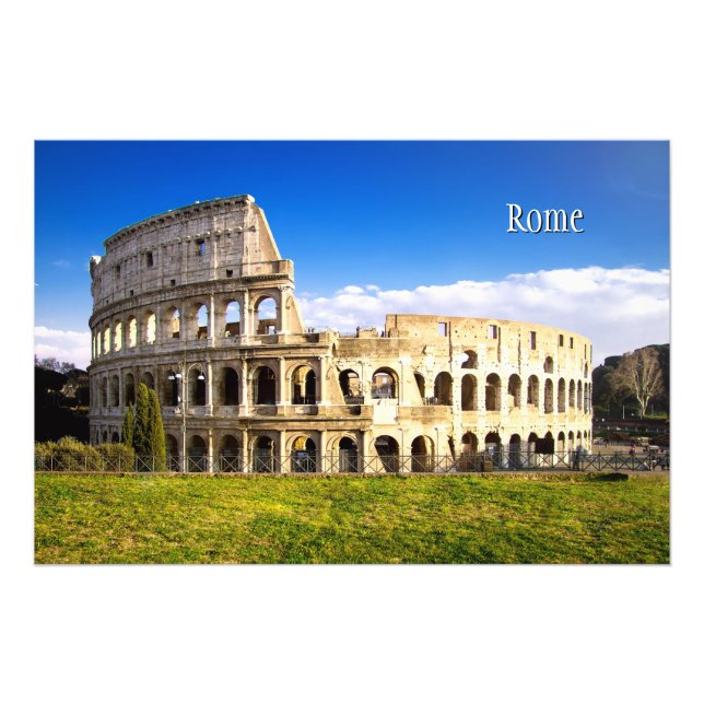 Roman Colosseum Arena Fotodruck (Vorne)