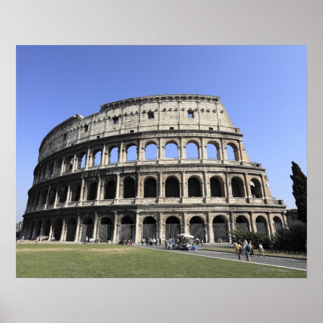 Roman Colosseum Lazio, Italien Poster (Vorne)