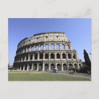 Roman Colosseum Lazio, Italien Postkarte