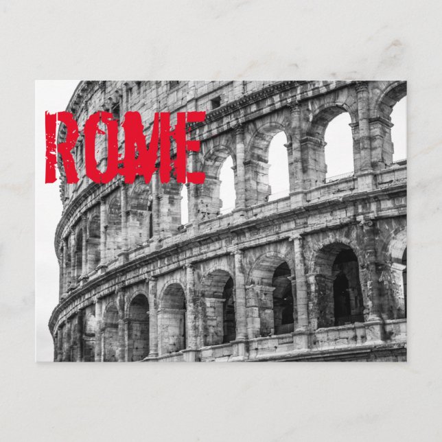 Roman Colosseum Postcard Postkarte (Vorderseite)