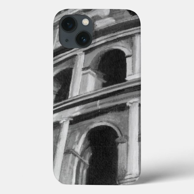 Roman Colosseum with Architectural Drawings Case-Mate iPhone Hülle (Rückseite)