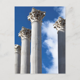 Roman Columns Postkarte