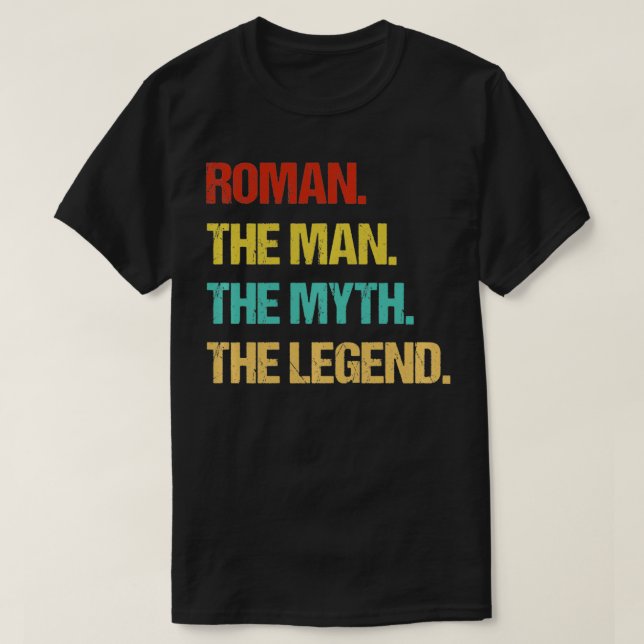 Roman Der Mann Der Mythos Der Legende Pullover  (Design vorne)