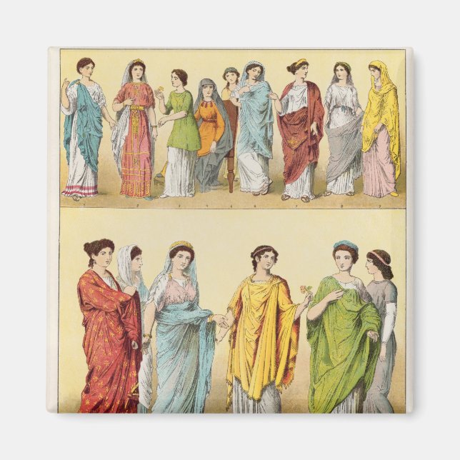 Roman Dress Magnet (Vorne)