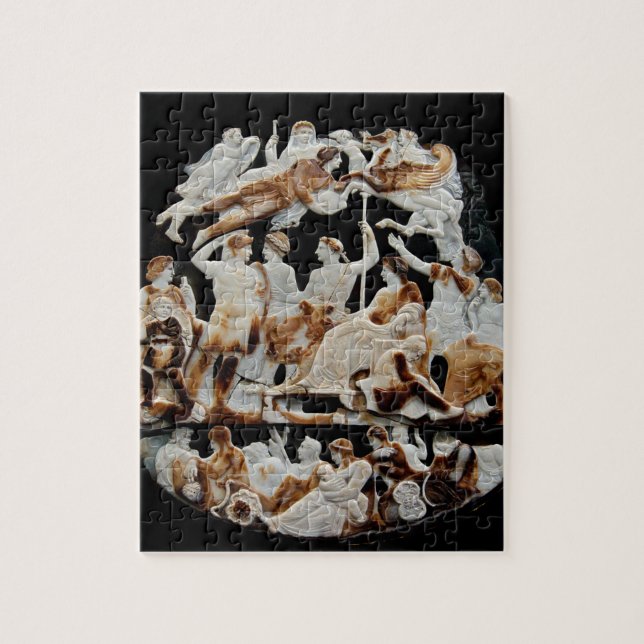 Roman Empire Art Great Cameo of France Puzzle (Vertikal)