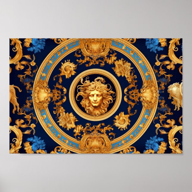 Roman Face Poster (Vorne)