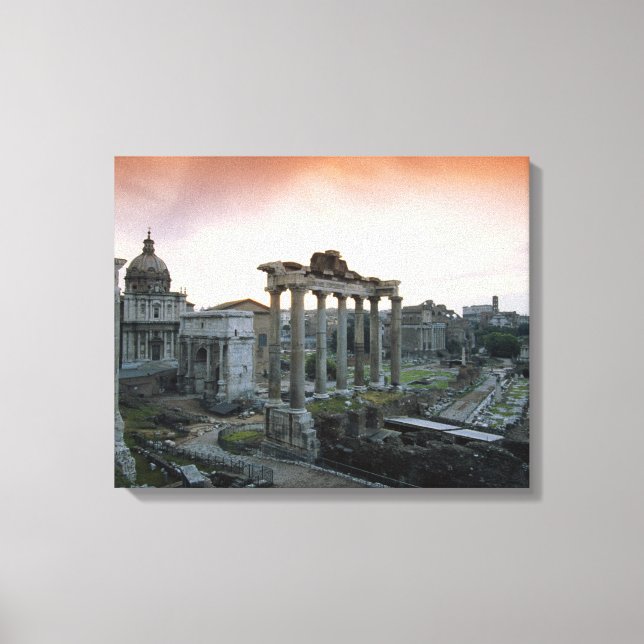 Roman Forum Leinwanddruck (Vorderseite)