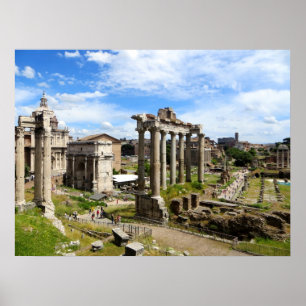 Roman Forum Poster