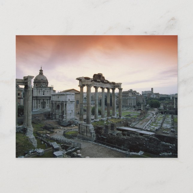 Roman Forum Postkarte (Vorderseite)