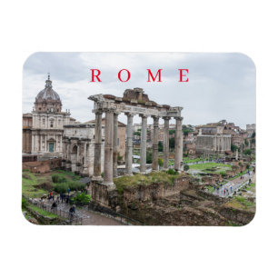 Roman Forum View Kühlschrankmagnet Magnet