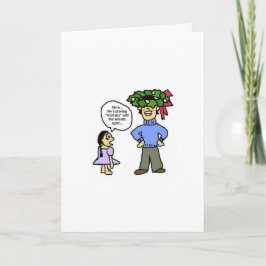 Roman Fun Christmas Card Feiertagskarte