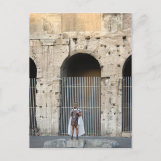 Roman Gladiator Postkarte