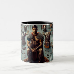 Roman Gladiator Valor Zweifarbige Tasse