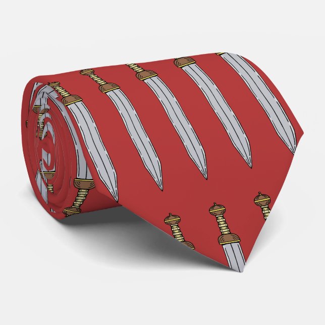 Roman Gladius Krawatte (Gerollt)