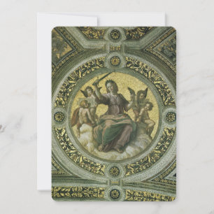 Roman Goddess Justice mit Engeln von Raphael