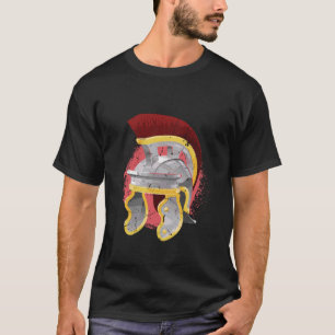 Roman Helmet SPQR römische Legion Römische Geschic T-Shirt