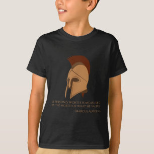 Roman Kaiser Marcus Aurelius - Stoische Philosophi T-Shirt