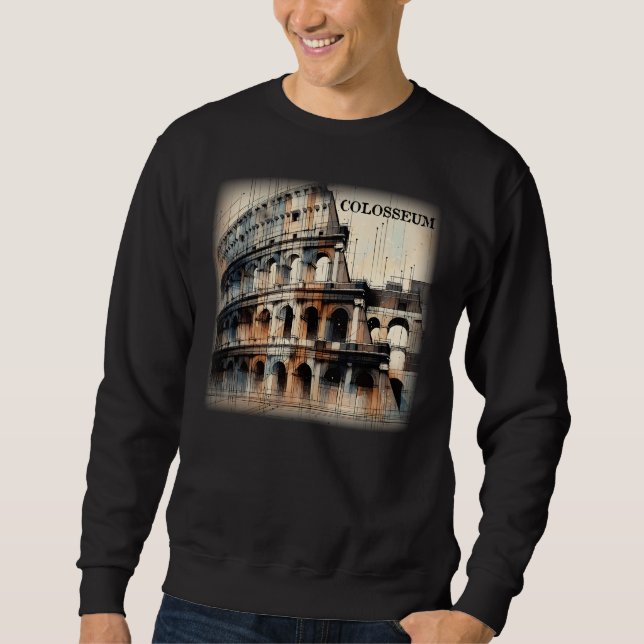 Roman Kolosseum Italien Europa Sweatshirt (Vorderseite)
