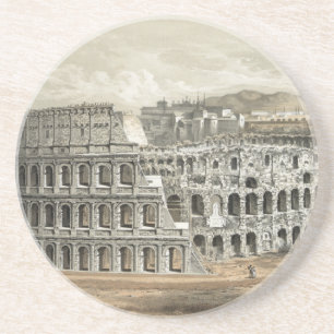 Roman Kolosseum Vintage Kunst Untersetzer