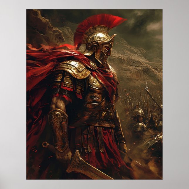 Roman Legion Warrior Poster (Vorne)
