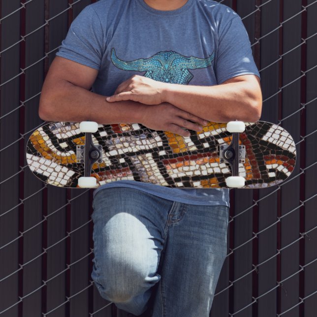 Roman Mosaik Skateboard (Außenbereich 3)