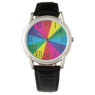 ROMAN NUMBERS farbige Armbanduhren