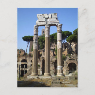 Roman Numeral Postkarte