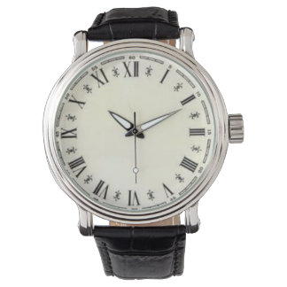 Roman Numerals Moderne Nummer groß einfach zu lese Armbanduhr