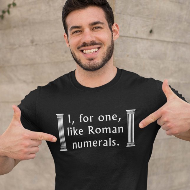 Roman Numerals T-Shirt (Von Creator hochgeladen)