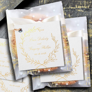 Roman Olive Leaf Wreath Silver oder Gold Geschenkanhänger