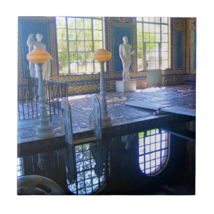 Roman Pool auf der Burg Hearst, Kalifornien Fliese