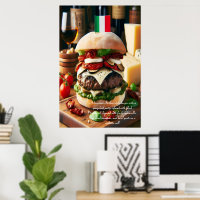 Roman Rhapsody Burger Sensation 24x36