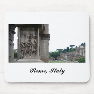 Roman Ruins Eingang in Rom Italien Mousepad