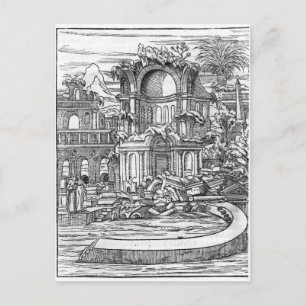 Roman Ruins Postkarte