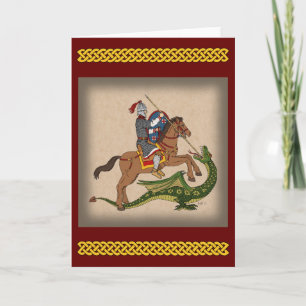 Roman Saint George und der Drache Karte
