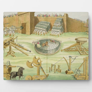 Roman Soldiers Besieging a Town, Platte 23B, Klass Fotoplatte