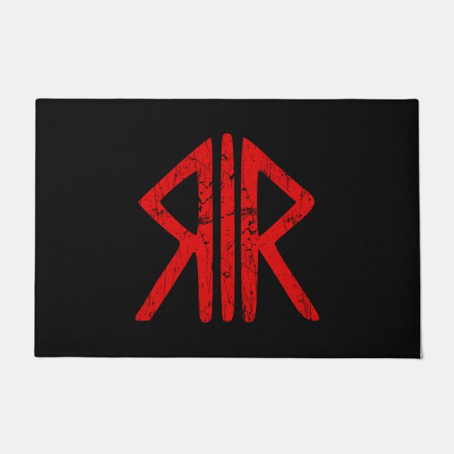 Roman Way Gods Religion Symbol antike Antike h Fußmatte (Vorderseite)