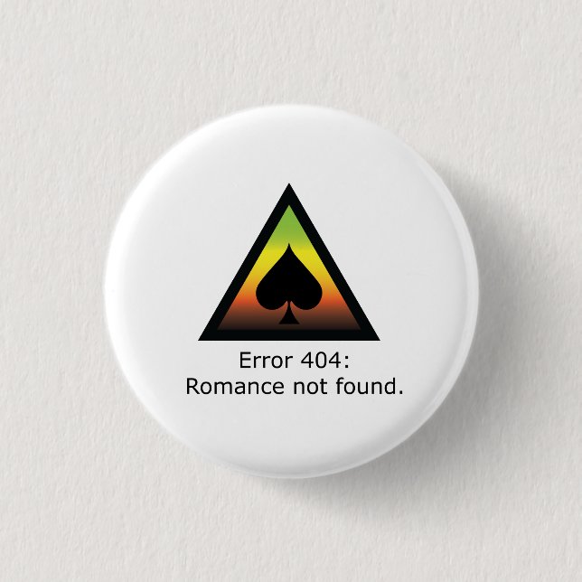 Romance 404 button (Vorderseite)