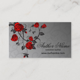 Romance Author Business Card Visitenkarte