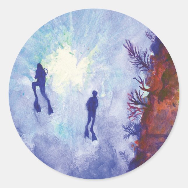 Romance Blue Sticker (Vorderseite)